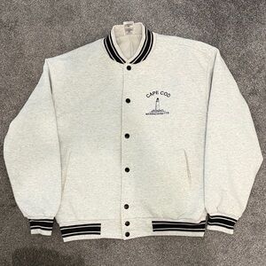 Fruit of the Loom Gray Varsity Jacket